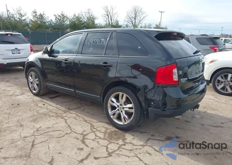 2013 Ford Edge Sel z USA, uszkodzony, nr VIN 2FMDK4JC3DBE32674